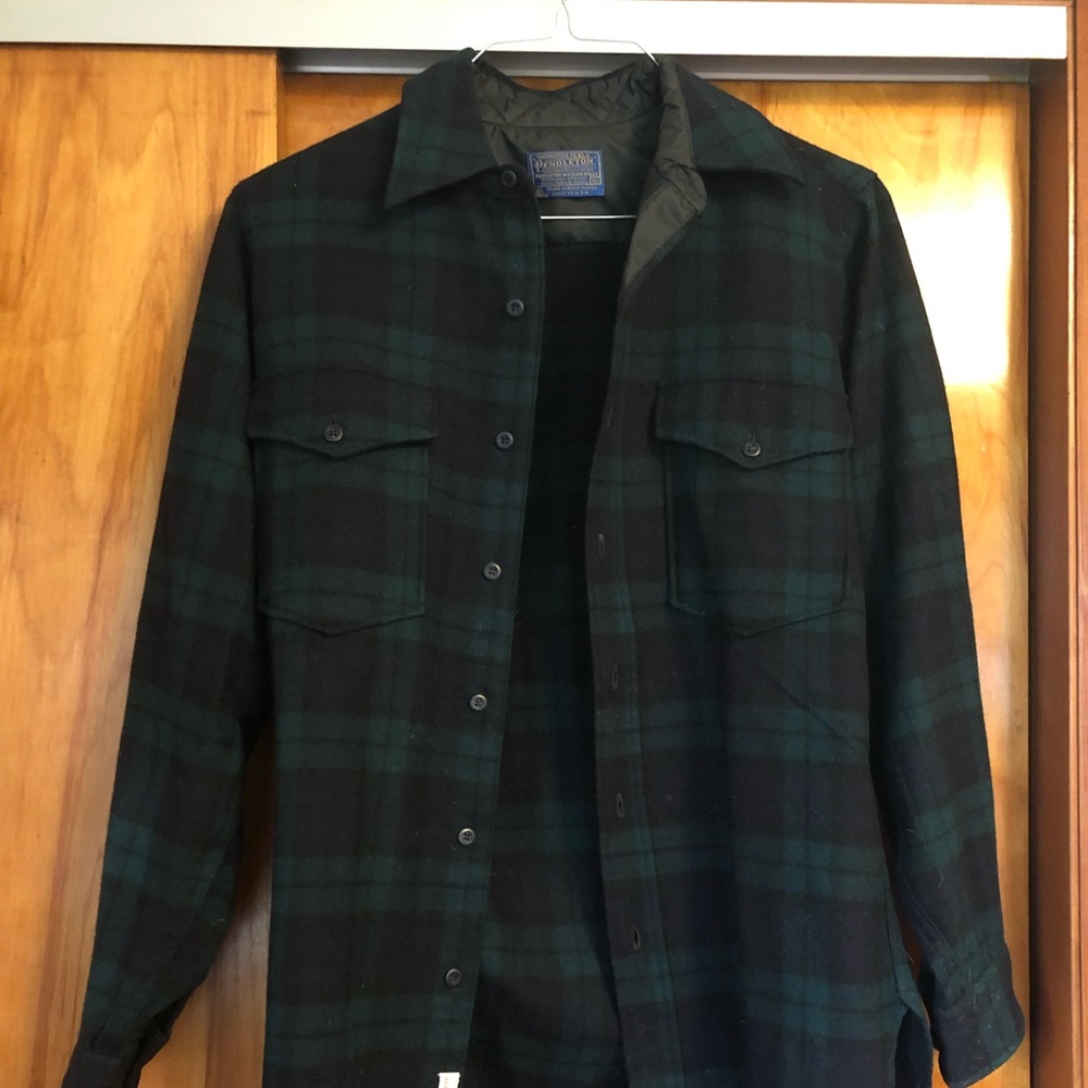 Vintage Pendleton Black Watch Tartan Overshirt